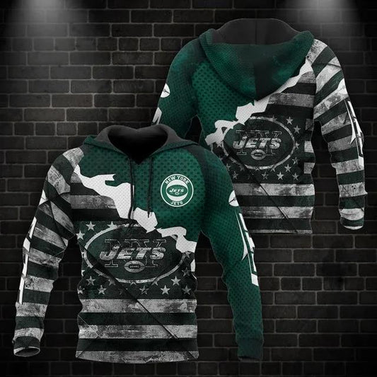 NFL New York Jets 3D Hoodie 7, NFL Hoodie Moonbestprint