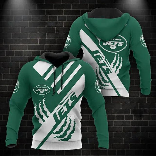 NFL New York Jets 3D Hoodie 8, NFL Hoodie Moonbestprint