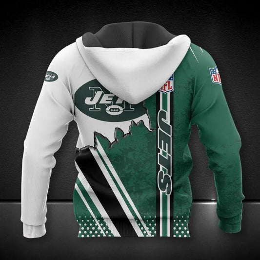 NFL New York Jets All Over Print Hoodie, NFL Hoodie Moonbestprint