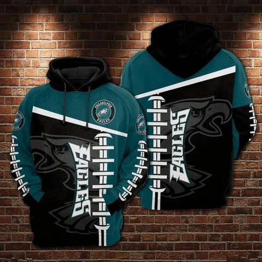 NFL Philadelphia Eagles 3D Hoodie 13, NFL Hoodie Moonbestprint