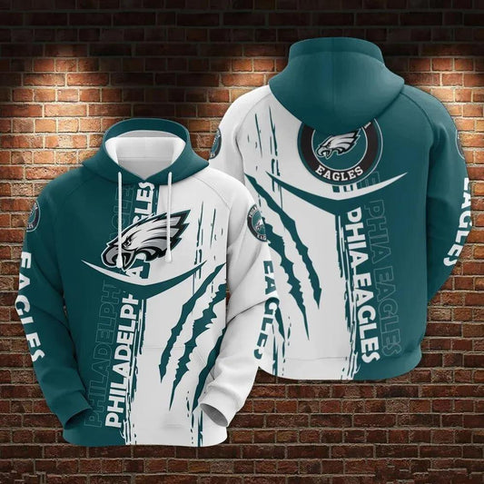 NFL Philadelphia Eagles 3D Hoodie 2, NFL Hoodie Moonbestprint
