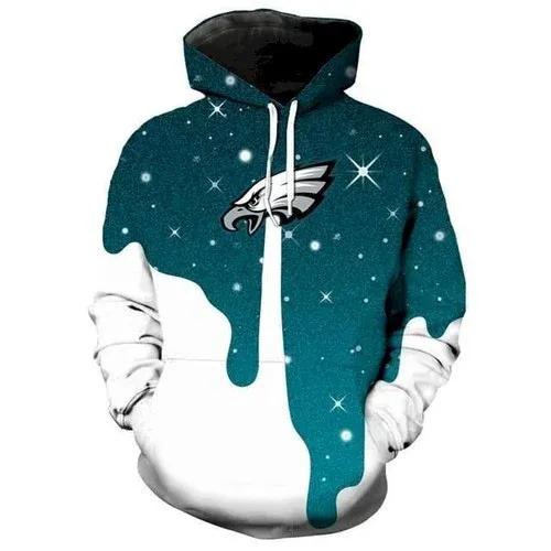 NFL Philadelphia Eagles 3D Hoodie 6, NFL Hoodie Moonbestprint