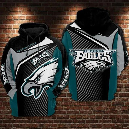 NFL Philadelphia Eagles 3D Hoodie 9, NFL Hoodie Moonbestprint