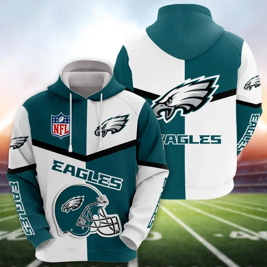 NFL Philadelphia Eagles 3D Hoodie, NFL Hoodie Moonbestprint