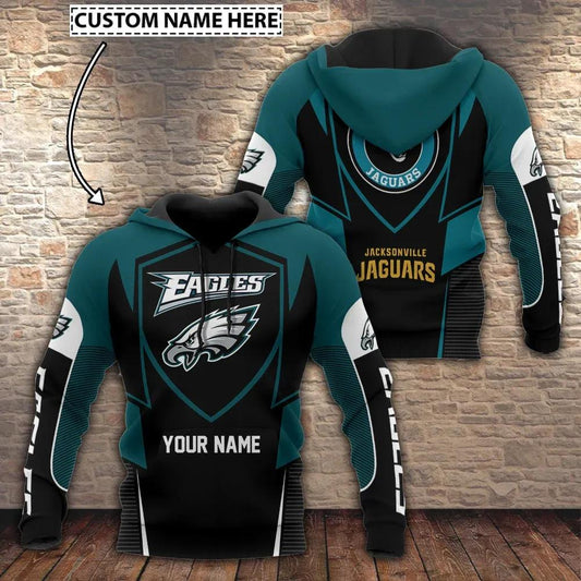 NFL Philadelphia Eagles Personalized 3D Hoodie 4, NFL Hoodie Moonbestprint