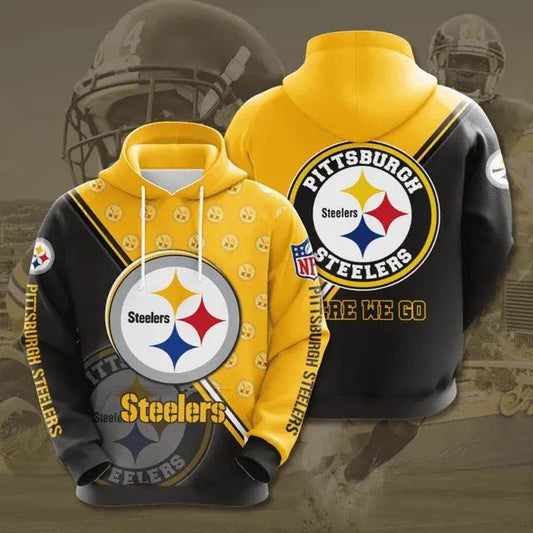 NFL Pittsburgh Steelers 3D Hoodie 10, NFL Hoodie Moonbestprint