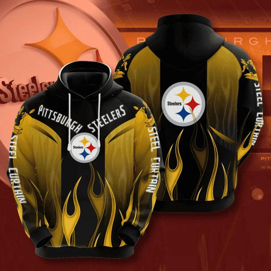 NFL Pittsburgh Steelers 3D Hoodie 11, NFL Hoodie Moonbestprint