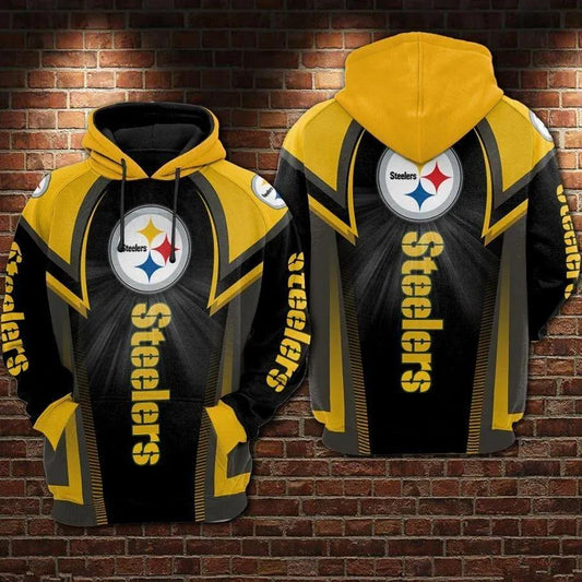 NFL Pittsburgh Steelers 3D Hoodie 12, NFL Hoodie Moonbestprint