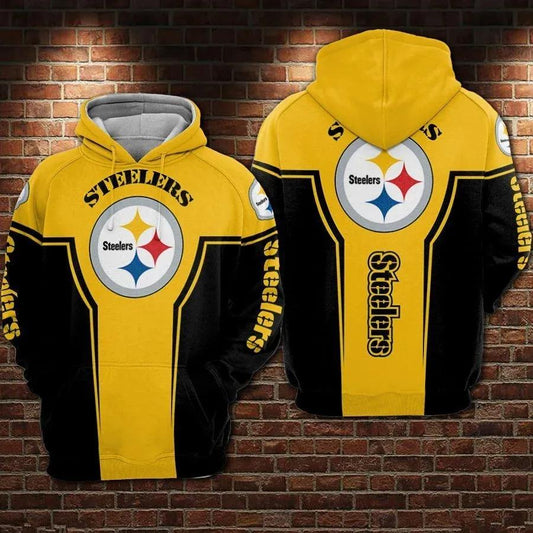 NFL Pittsburgh Steelers 3D Hoodie 13, NFL Hoodie Moonbestprint