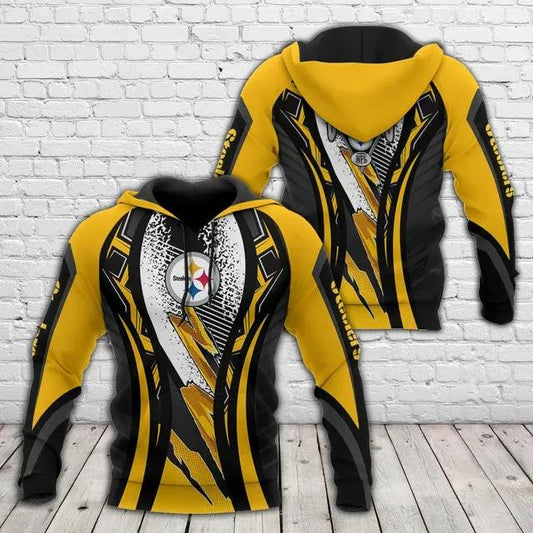 NFL Pittsburgh Steelers 3D Hoodie 14, NFL Hoodie Moonbestprint
