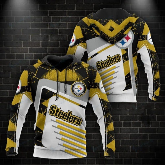 NFL Pittsburgh Steelers 3D Hoodie 18, NFL Hoodie Moonbestprint