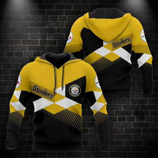 NFL Pittsburgh Steelers 3D Hoodie 19, NFL Hoodie Moonbestprint