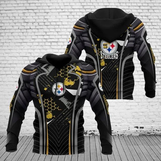 NFL Pittsburgh Steelers 3D Hoodie 2, NFL Hoodie Moonbestprint