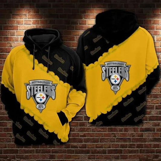 NFL Pittsburgh Steelers 3D Hoodie 21, NFL Hoodie Moonbestprint