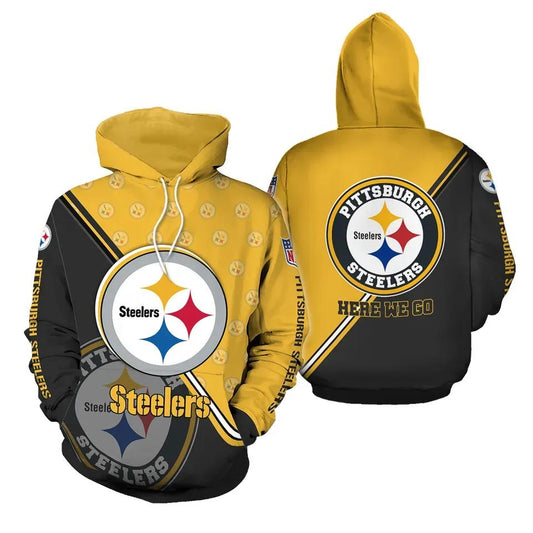 NFL Pittsburgh Steelers 3D Hoodie 23, NFL Hoodie Moonbestprint