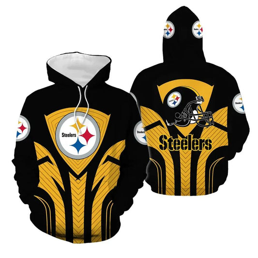 NFL Pittsburgh Steelers 3D Hoodie 25, NFL Hoodie Moonbestprint