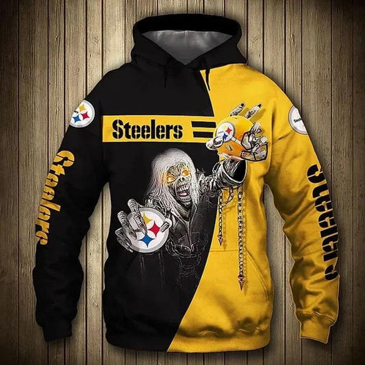 NFL Pittsburgh Steelers 3D Hoodie 26, NFL Hoodie Moonbestprint