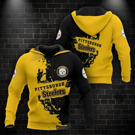 NFL Pittsburgh Steelers 3D Hoodie 27, NFL Hoodie Moonbestprint