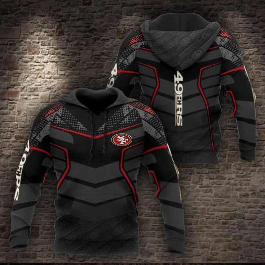 NFL San Francisco 49ers 3D Hoodie 11, NFL Hoodie Moonbestprint
