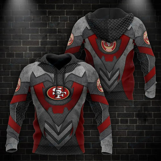 NFL San Francisco 49ers 3D Hoodie 16, NFL Hoodie Moonbestprint