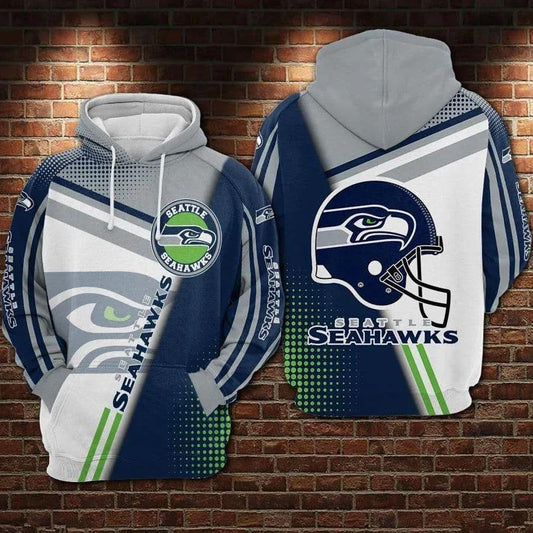 NFL Seattle Seahawks 3D Hoodie 16, NFL Hoodie Moonbestprint