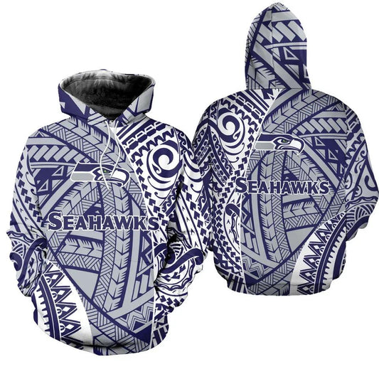 NFL Seattle Seahawks 3D Hoodie 18, NFL Hoodie Moonbestprint
