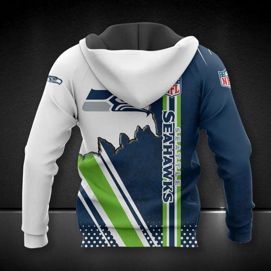 NFL Seattle Seahawks All Over Print Hoodie, NFL Hoodie Moonbestprint