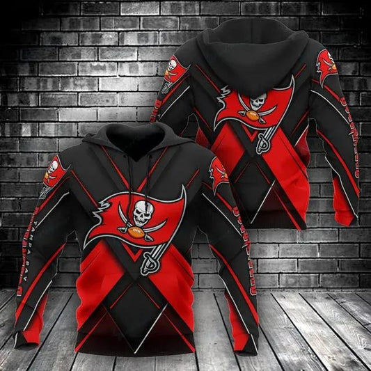 NFL Tampa Bay Buccaneers 3D Hoodie 10, NFL Hoodie Moonbestprint