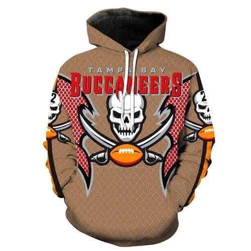 NFL Tampa Bay Buccaneers 3D Hoodie 3, NFL Hoodie Moonbestprint
