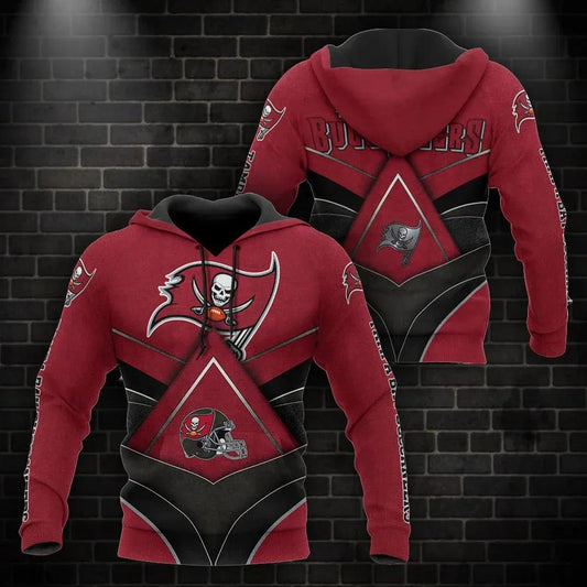 NFL Tampa Bay Buccaneers 3D Hoodie 8, NFL Hoodie Moonbestprint