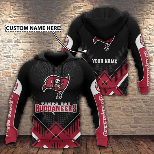 NFL Tampa Bay Buccaneers Personalized 3D Hoodie 2, NFL Hoodie Moonbestprint