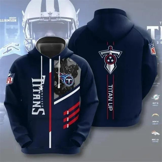 NFL Tennessee Team Titans 3D Hoodie 6, NFL Hoodie Moonbestprint