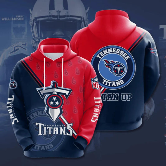 NFL Tennessee Team Titans 3D Hoodie 9, NFL Hoodie Moonbestprint