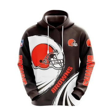 NFl Cleveland Browns 3D Hoodie 11, NFL Hoodie Moonbestprint