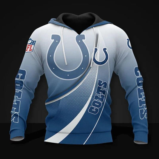 NFl Indianapolis Colts All Over Print Hoodie, NFL Hoodie Moonbestprint