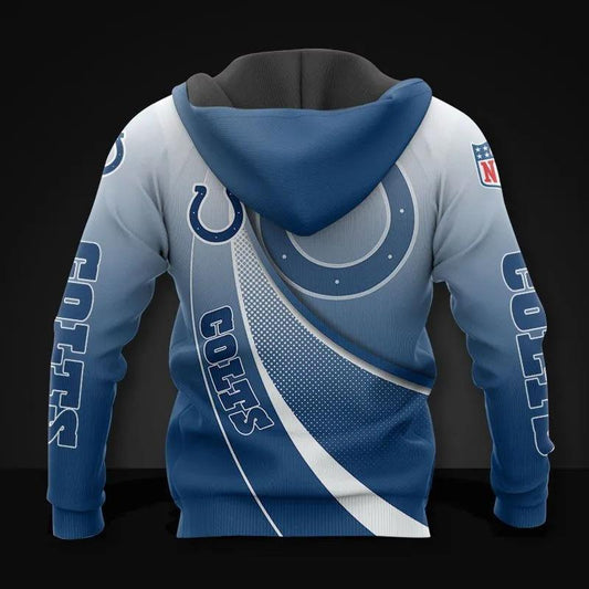 NFl Indianapolis Colts All Over Print Hoodie, NFL Hoodie Moonbestprint
