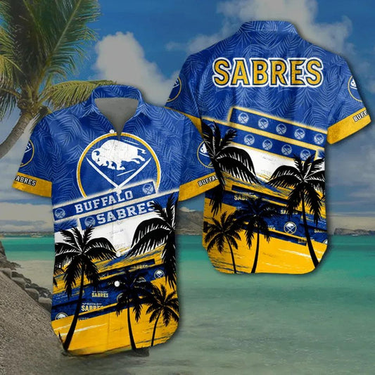 NHL Buffalo Sabres Hawaiian Shirt, NHL Hawaiian Shirt Moonbestprint