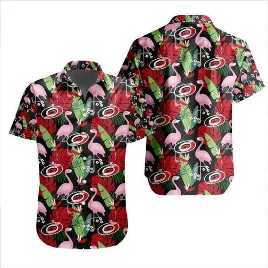 NHL Carolina Hurricanes Special Aloha Style Design 3D Hawaiian Shirt, NHL Hawaiian Shirt Moonbestprint