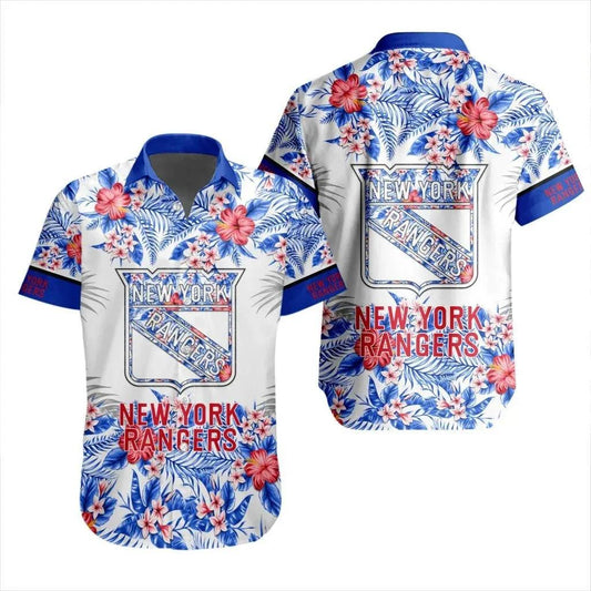 NHL New York Rangers Special Hawaiian Shirt, NHL Hawaiian Shirt Moonbestprint