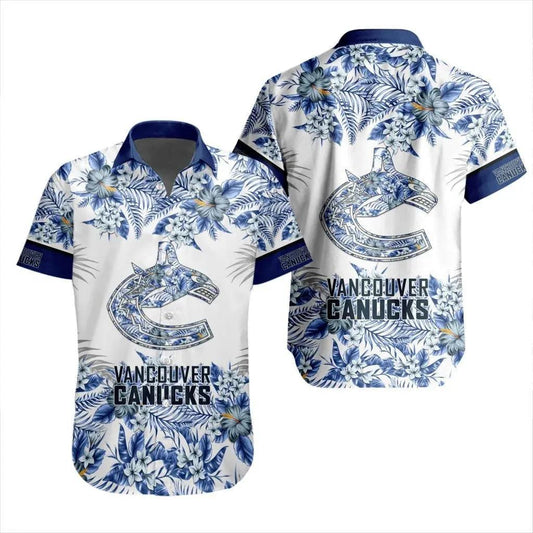 NHL Vancouver Canucks Special Hawaiian Shirt, NHL Hawaiian Shirt Moonbestprint