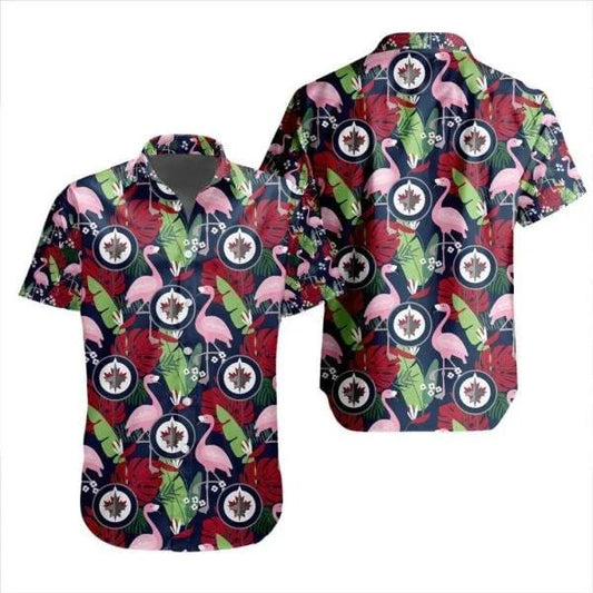 NHL Winnipeg Jets Special Aloha Style Design 3D Hawaiian Shirt, NHL Hawaiian Shirt Moonbestprint