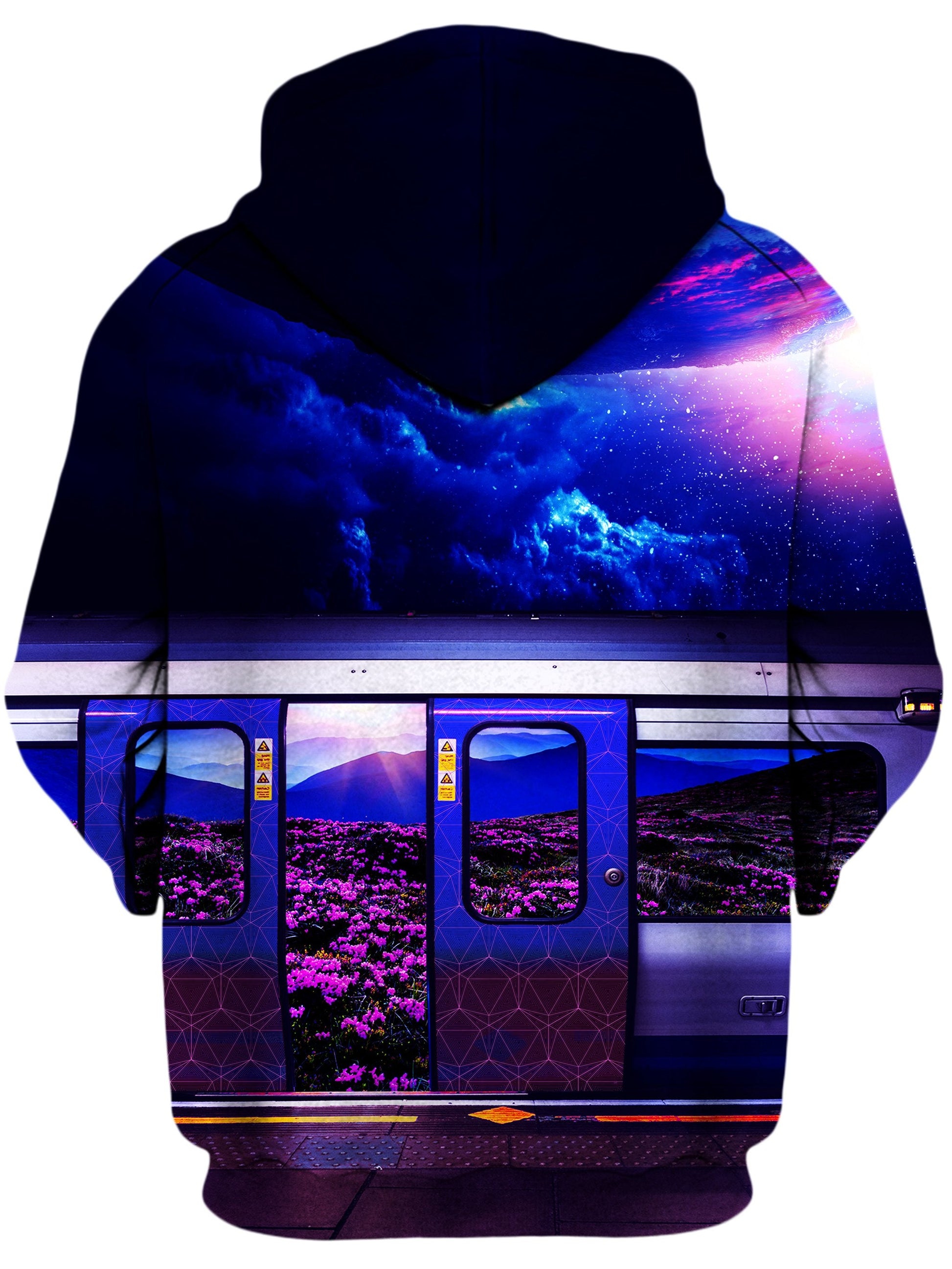 Galactic Express Unisex Hoodie -Moonbestprint