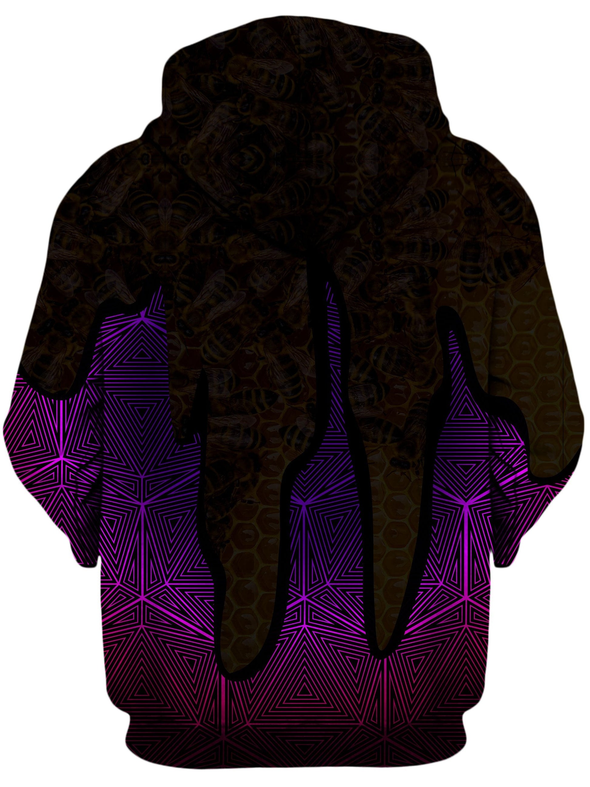 Hallucinations Wild Honey Unisex Zip-Up Hoodie -Moonbestprint