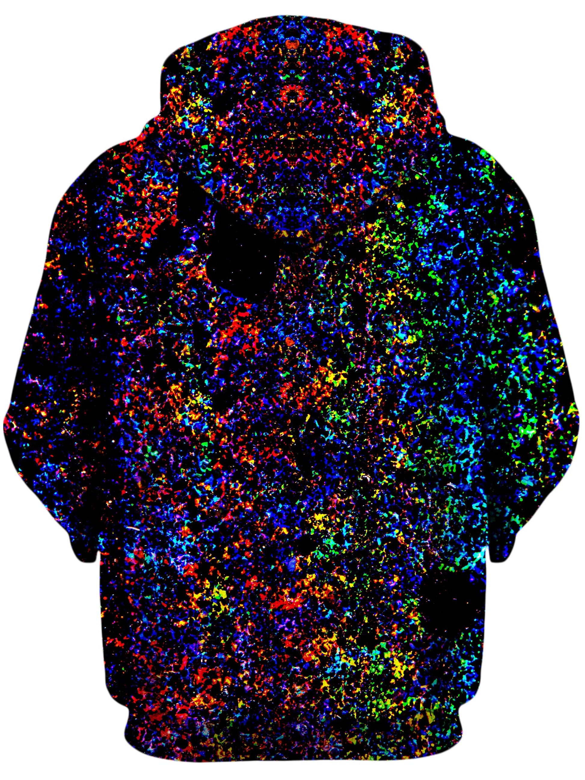 Lightning Rainbow Unisex Zip-Up Hoodie -Moonbestprint