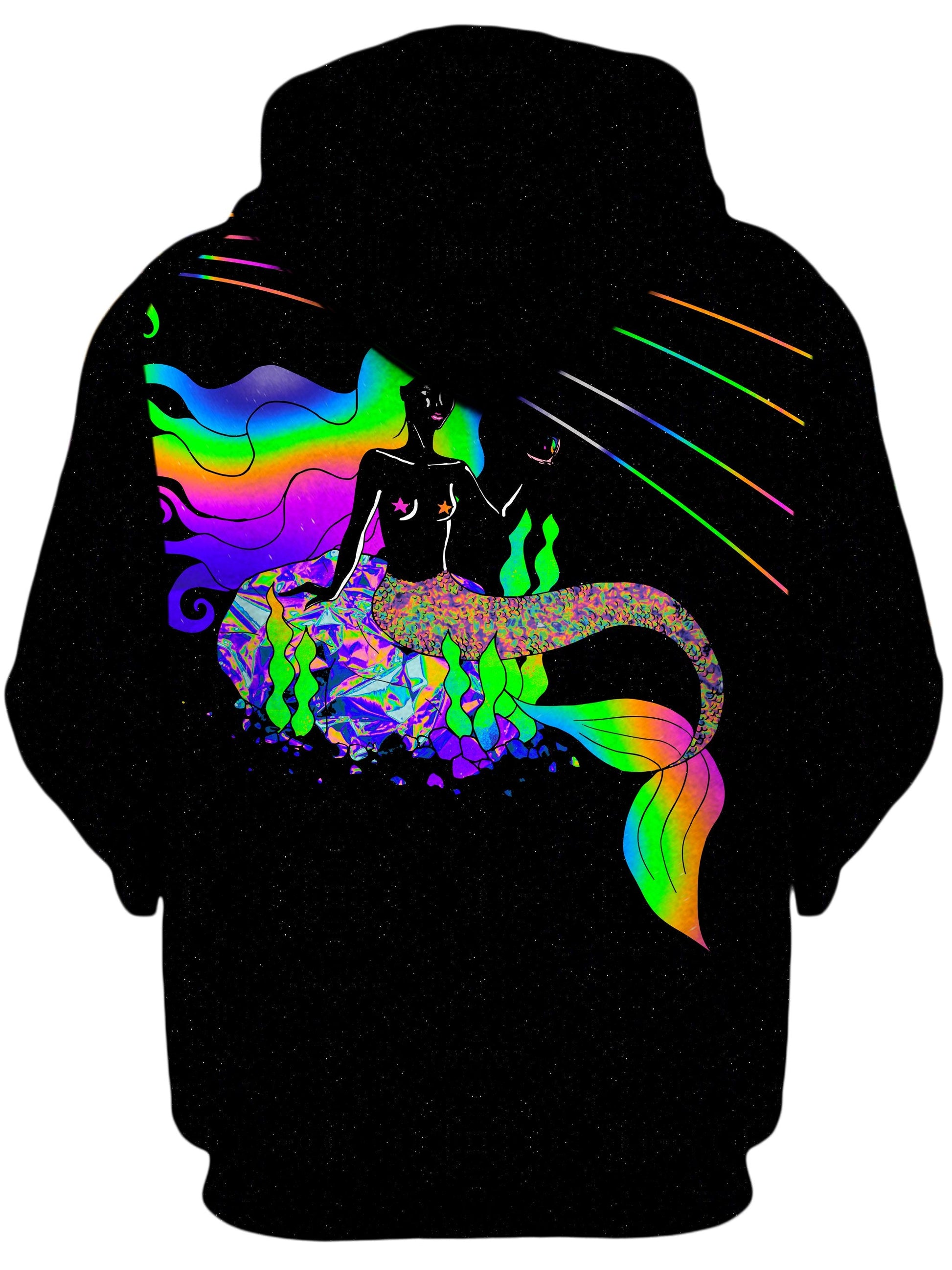 Neon Mermaid Unisex Hoodie -Moonbestprint