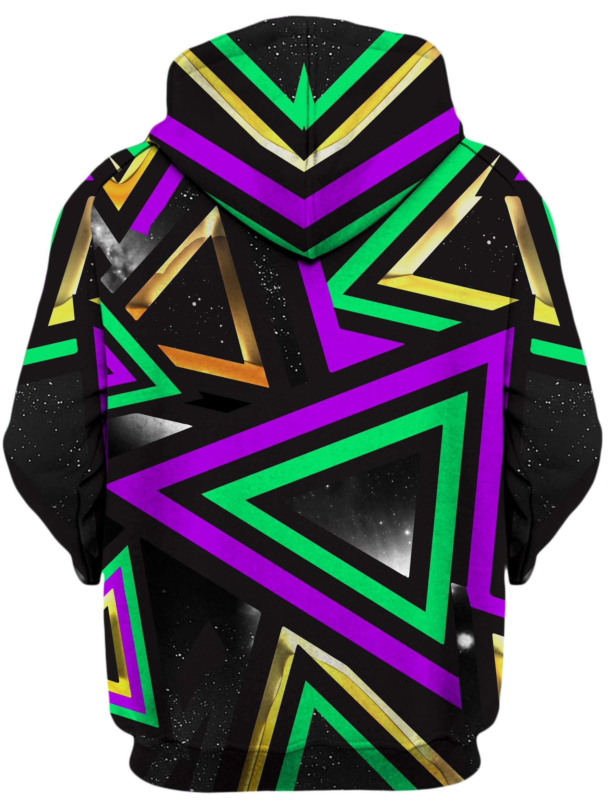 Pandoras Triangle Unisex Zip-Up Hoodie -Moonbestprint