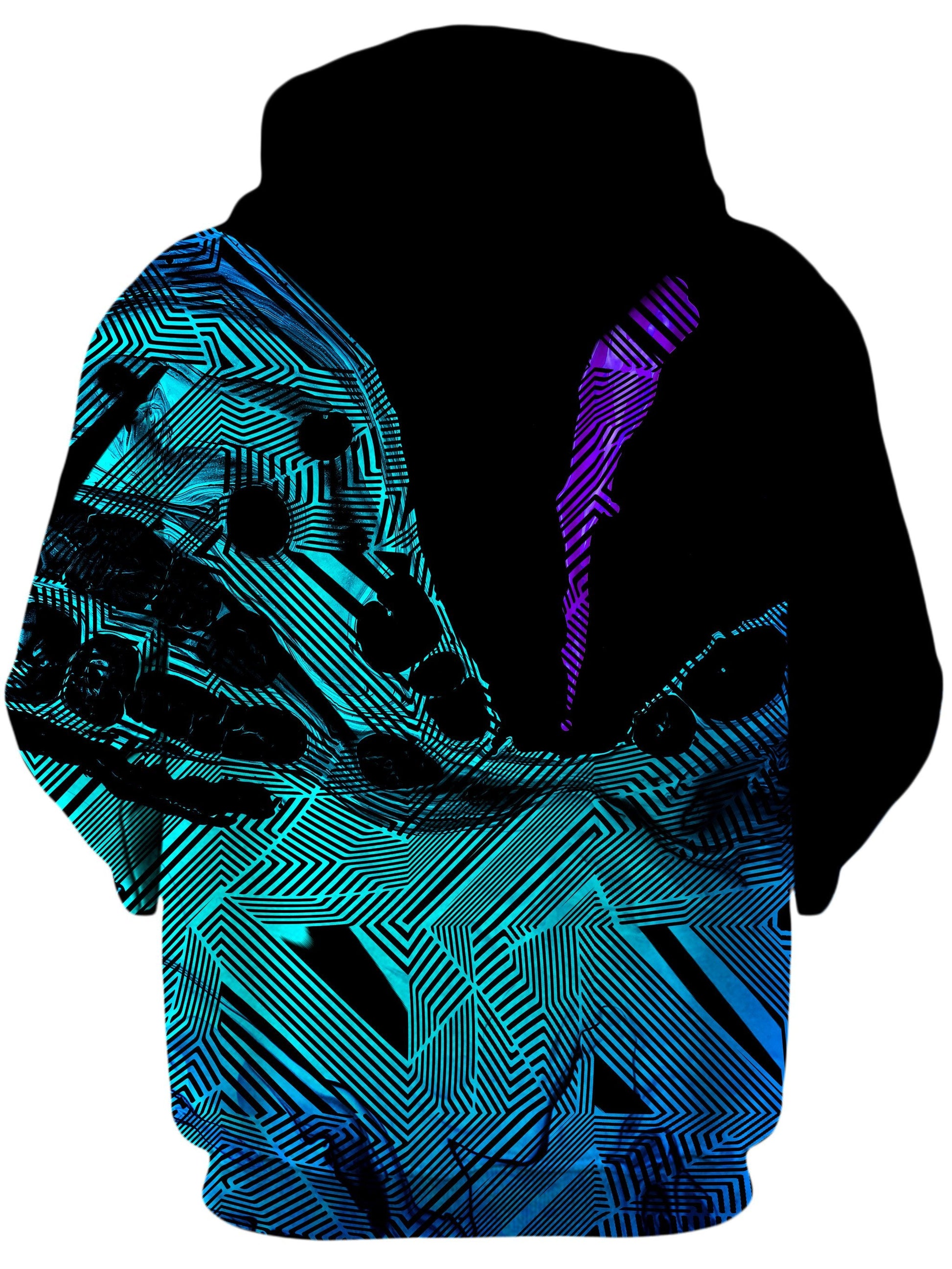Primordial Flow Purple Unisex Hoodie -Moonbestprint