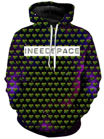 I Need Space Unisex Hoodie -Moonbestprint