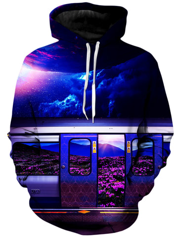 Galactic Express Unisex Hoodie -Moonbestprint