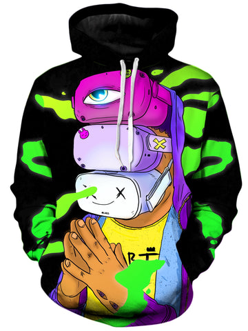 Virtual Reality Unisex Hoodie -Moonbestprint
